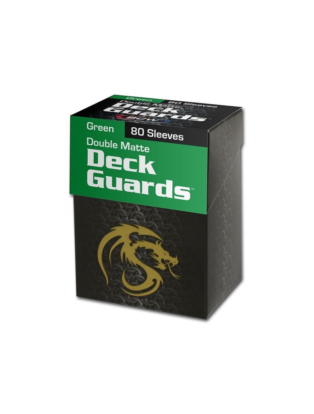BCW Deck Guard Boxed Sleeves (80) Green | Card Merchant Takapuna