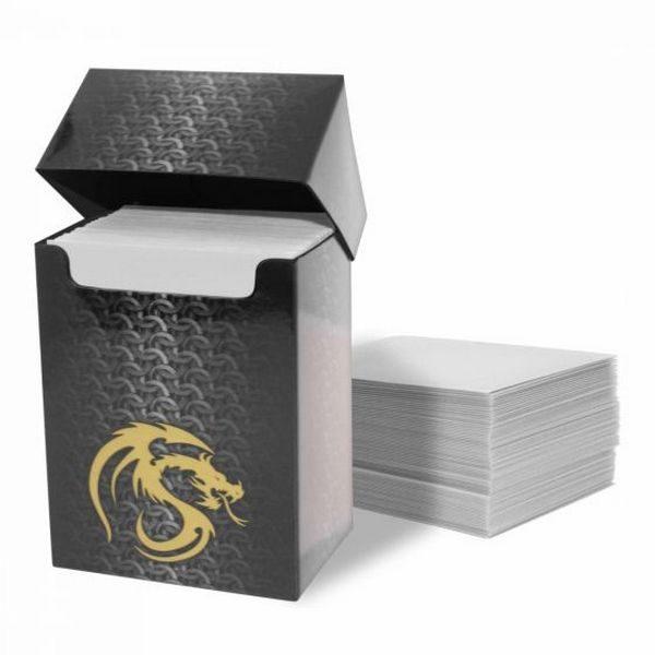 BCW Deck Guard Boxed Sleeves (80) Grey | Card Merchant Takapuna