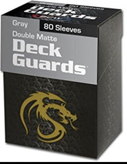 BCW Deck Guard Boxed Sleeves (80) Grey | Card Merchant Takapuna
