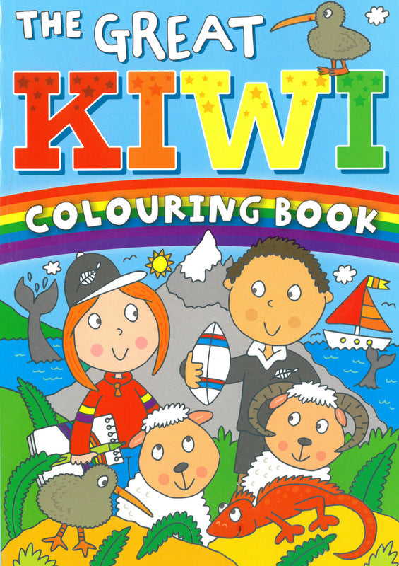 Great Kiwi Colouring Book | Card Merchant Takapuna