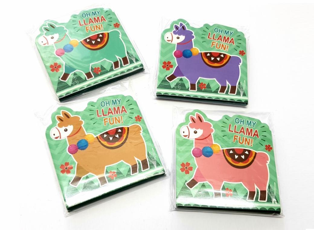Llama Memo Pad | Card Merchant Takapuna