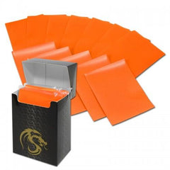 BCW Deck Guard Boxed Sleeves (80) Orange | Card Merchant Takapuna