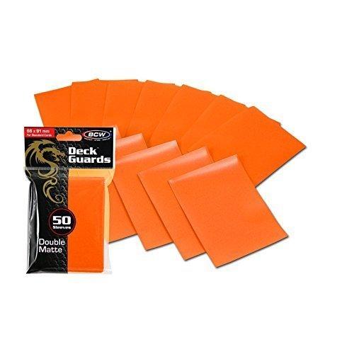 BCW Deck Guard (50) orange | Card Merchant Takapuna