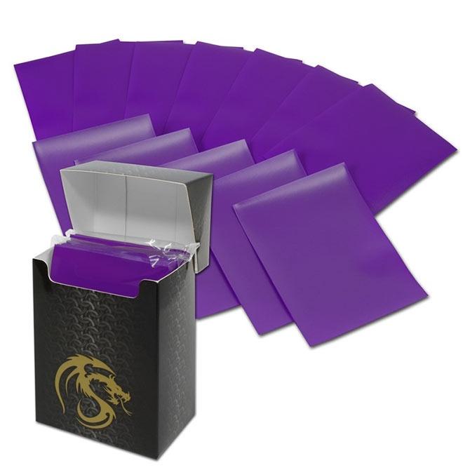BCW Boxed Sleeves Purple (80) | Card Merchant Takapuna