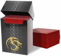 BCW Deck Guard Boxed Sleeves (80) Red | Card Merchant Takapuna