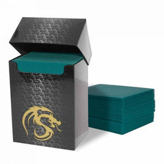 BCW Deck Guard Boxed Sleeves (80) Teal | Card Merchant Takapuna