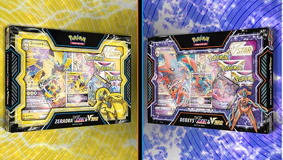 PKM Vmax & Vstar Battle Box (Deoxys/Zeraora) | Card Merchant Takapuna