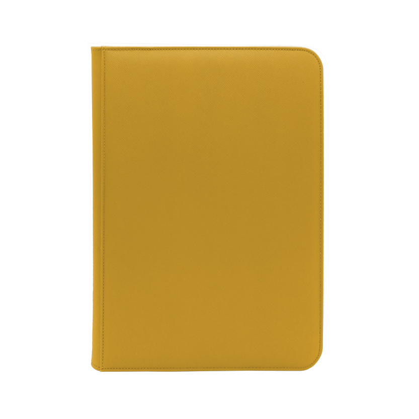 Dex Protection Zip Binder 9-pocket - Yellow | Card Merchant Takapuna