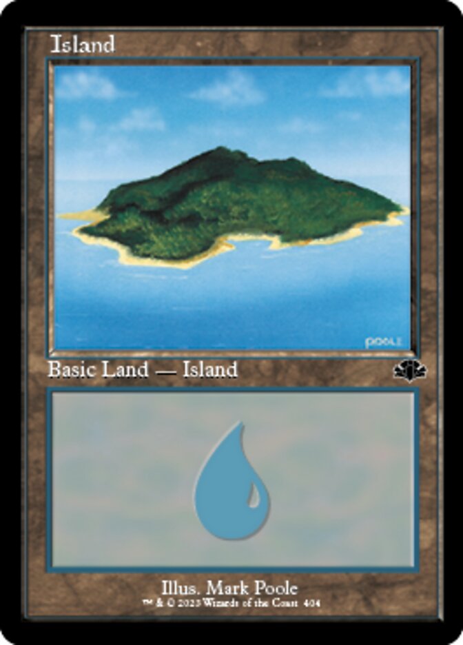 Island (404) (Retro) [Dominaria Remastered] | Card Merchant Takapuna
