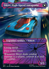 Slicer, Hired Muscle // Slicer, High-Speed Antagonist (Shattered Glass) [Transformers] | Card Merchant Takapuna