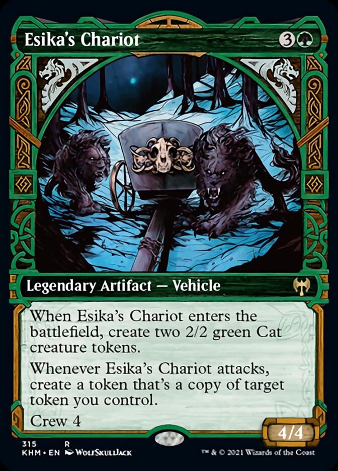Esika's Chariot (Showcase) [Kaldheim] | Card Merchant Takapuna