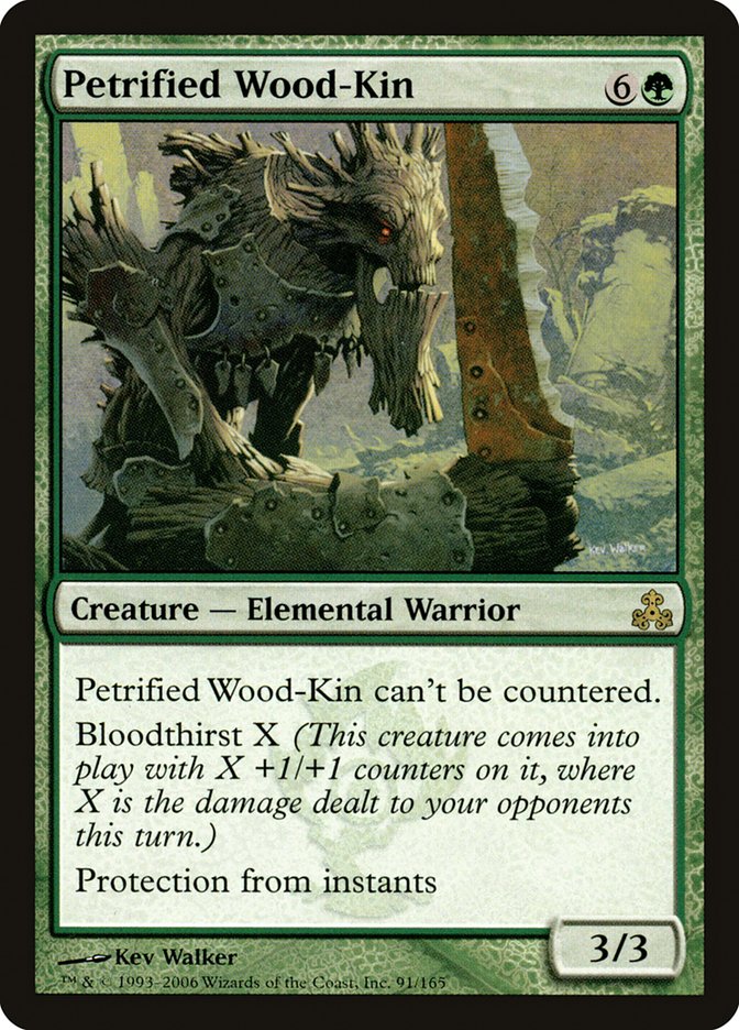 Petrified Wood-Kin [Guildpact] | Card Merchant Takapuna
