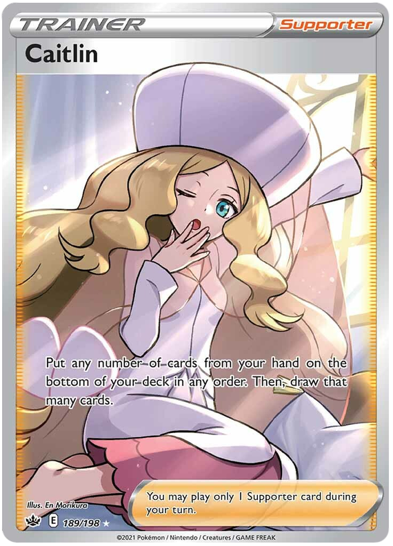Caitlin (189/198) [Sword & Shield: Chilling Reign] | Card Merchant Takapuna