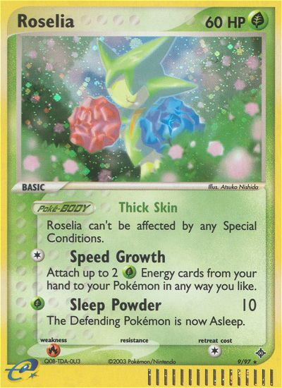 Roselia (9/97) [EX: Dragon] | Card Merchant Takapuna
