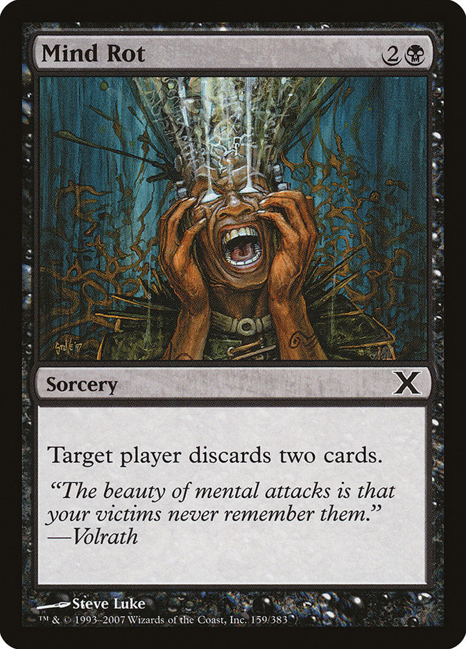 Mind Rot [Tenth Edition] | Card Merchant Takapuna
