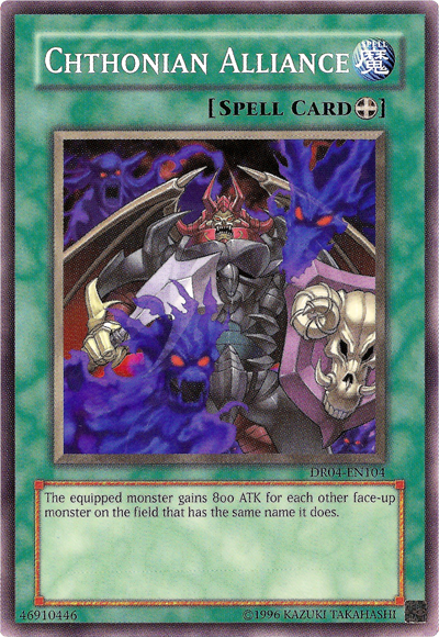 Chthonian Alliance [DR04-EN104] Common | Card Merchant Takapuna
