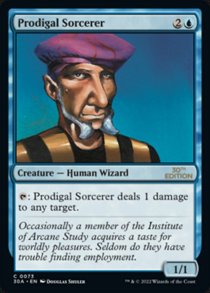 Prodigal Sorcerer [30th Anniversary Edition] | Card Merchant Takapuna