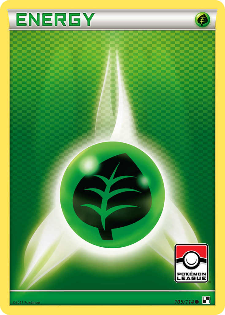 Grass Energy (105/114) [Black & White: Base Set] | Card Merchant Takapuna