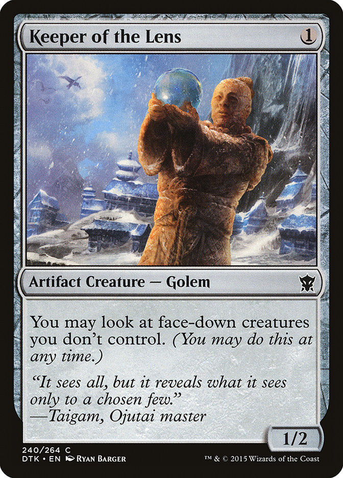 Keeper of the Lens [Dragons of Tarkir] | Card Merchant Takapuna