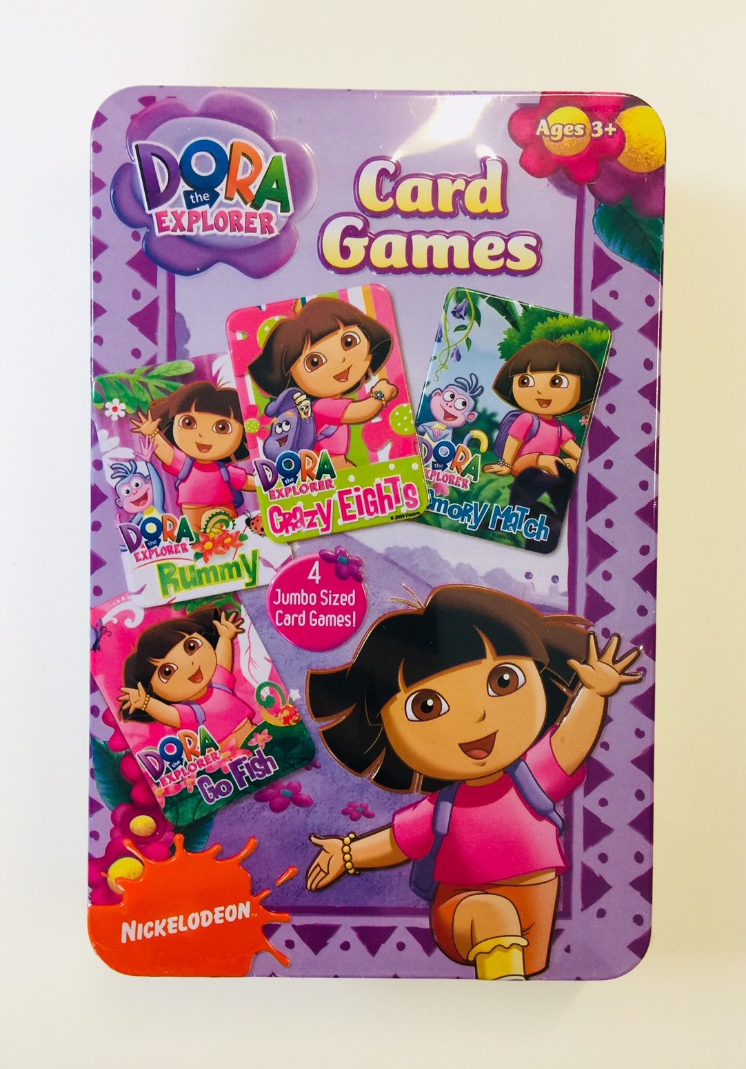 Dora the Explorer Card Games Tin | Card Merchant Takapuna