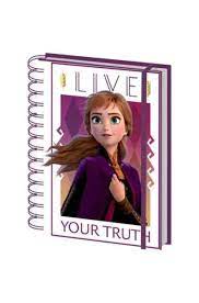 Frozen: Anna Live - Your Truth A5 Notebook | Card Merchant Takapuna