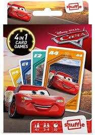 Disney Pixar Cars Shuffle - 4 in 1 Card Games | Card Merchant Takapuna