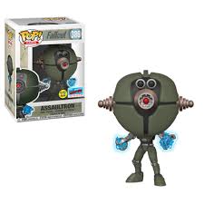 Fallout- Assaultron (glow in the dark) Pop!386 | Card Merchant Takapuna