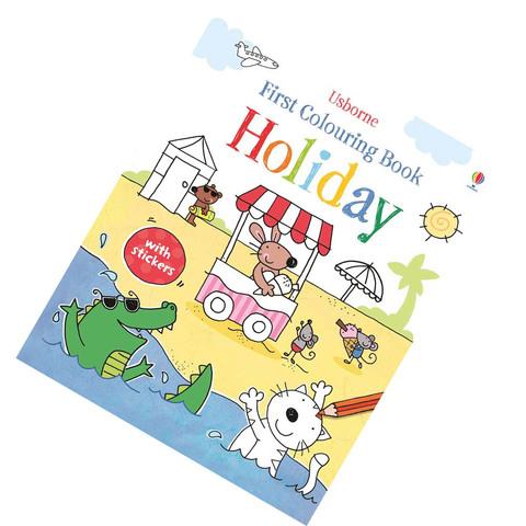 First Colouring Book - Holiday | Card Merchant Takapuna