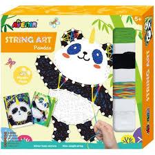 String art Panda | Card Merchant Takapuna