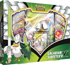 Pokemon: Galarian Sirfetch'd V box | Card Merchant Takapuna