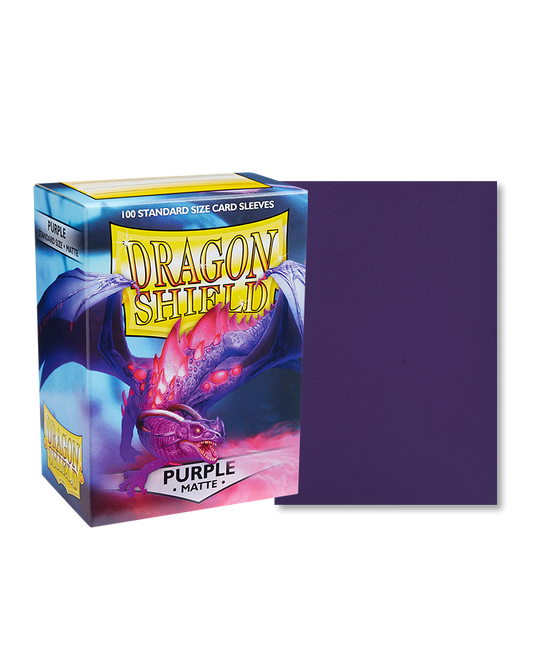 Dragonshield Sleeves 100ct Standard - Purple Matte