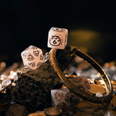 Dragons Dice Set: Quartz | Card Merchant Takapuna