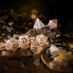 Dragons Dice Set: Quartz | Card Merchant Takapuna