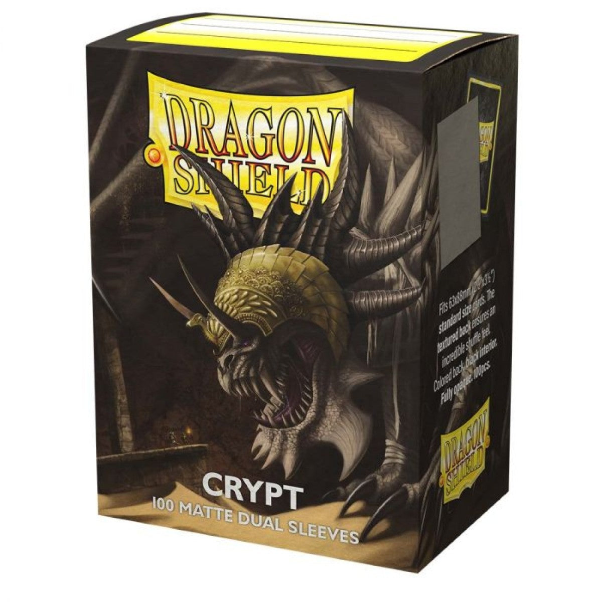 Dragon Shield Sleeves 100ct Dual  - Crypt | Card Merchant Takapuna