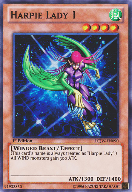 Harpie Lady 1 [LCJW-EN090] Super Rare | Card Merchant Takapuna