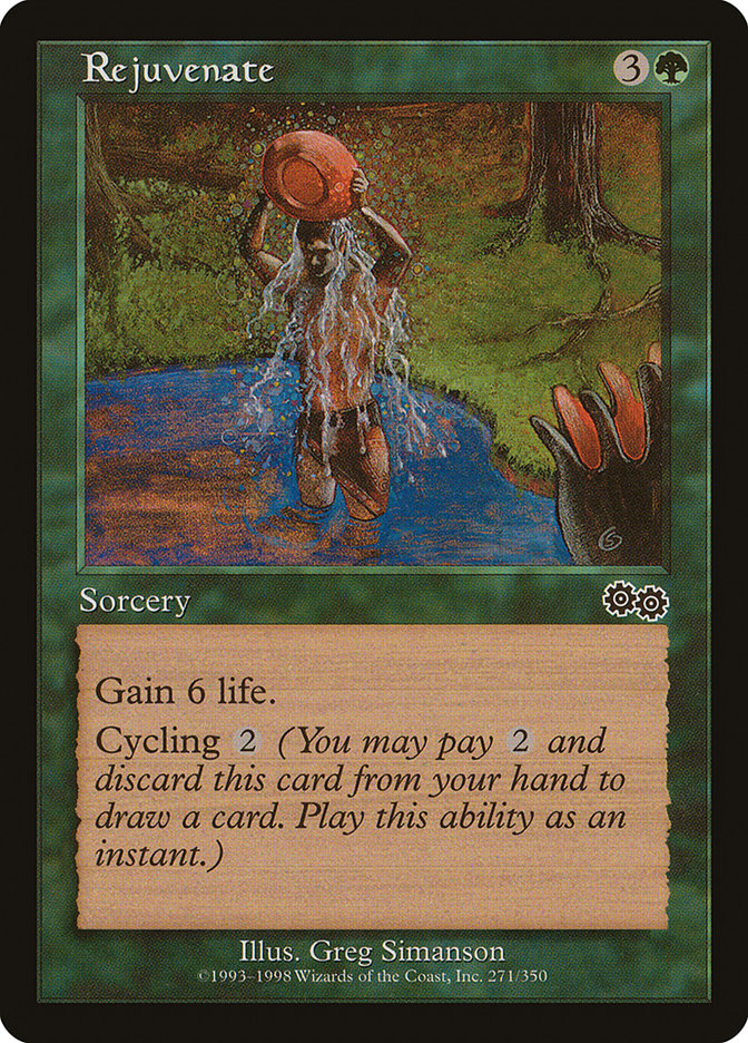 Rejuvenate [Urza's Saga] | Card Merchant Takapuna