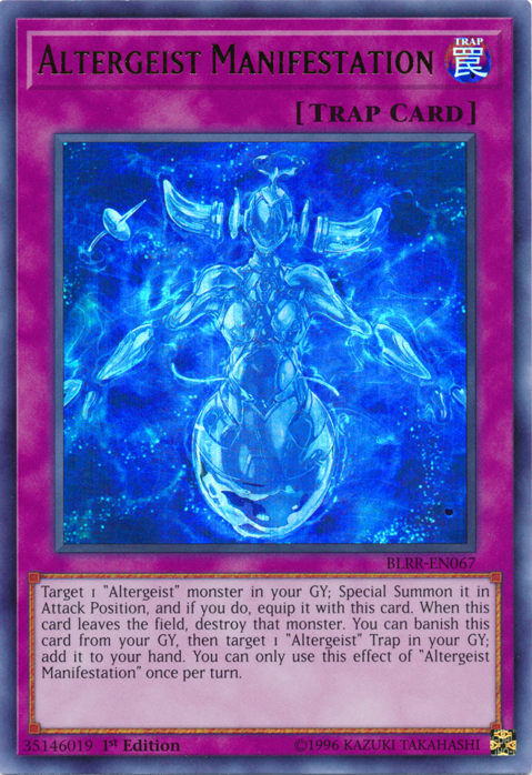 Altergeist Manifestation [BLRR-EN067] Ultra Rare | Card Merchant Takapuna