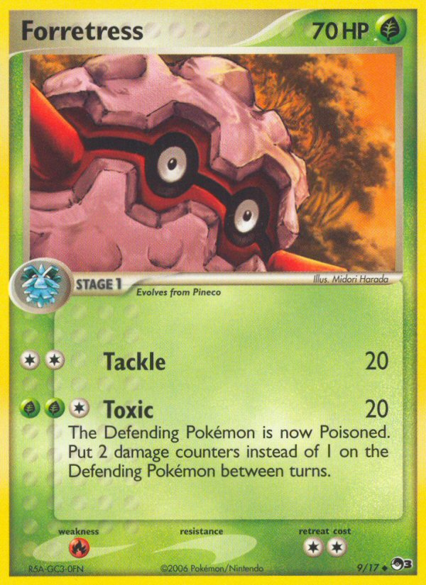 Forretress (9/17) [POP Series 3] | Card Merchant Takapuna