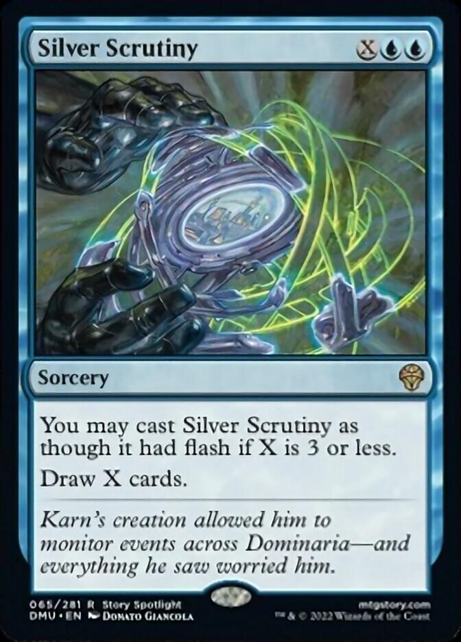 Silver Scrutiny [Dominaria United] | Card Merchant Takapuna