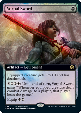 Vorpal Sword (Buy-A-Box) [Dungeons & Dragons: Adventures in the Forgotten Realms] | Card Merchant Takapuna