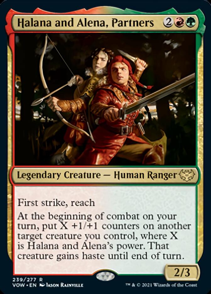 Halana and Alena, Partners [Innistrad: Crimson Vow] | Card Merchant Takapuna