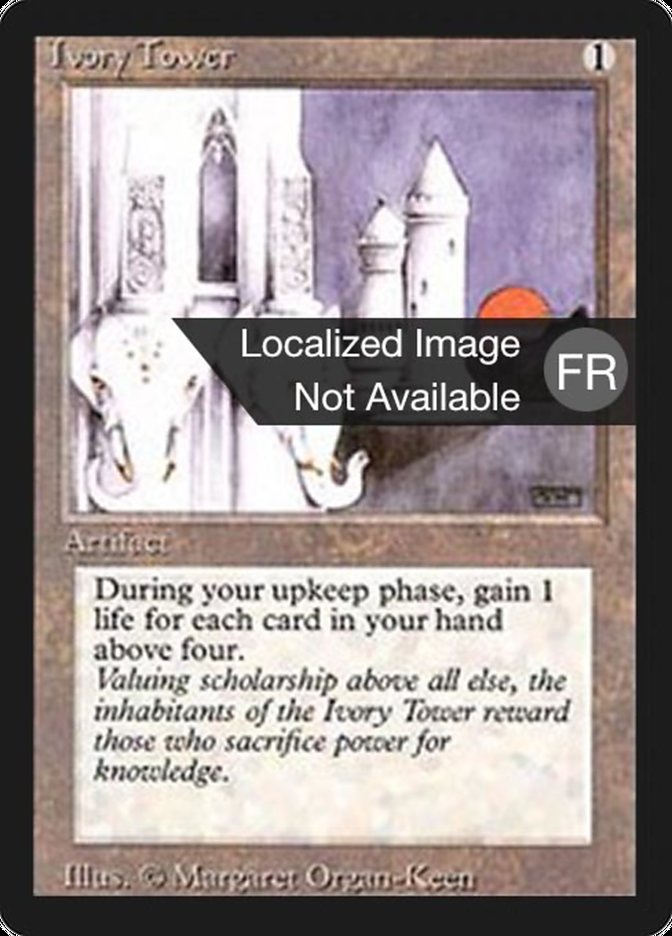 Ivory Tower [Foreign Black Border] | Card Merchant Takapuna