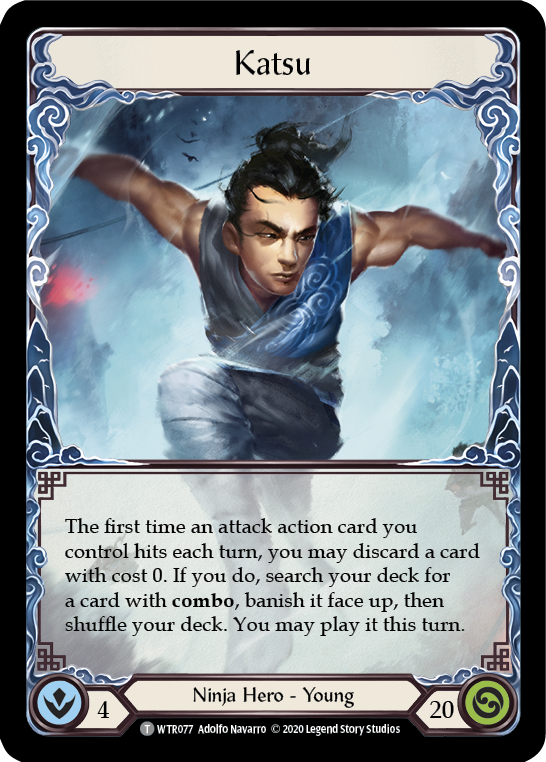 Katsu [U-WTR077] (Welcome to Rathe Unlimited)  Unlimited Normal | Card Merchant Takapuna