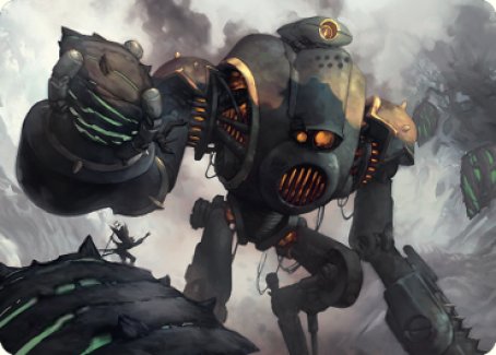 Rust Goliath Art Card [The Brothers' War Art Series] | Card Merchant Takapuna