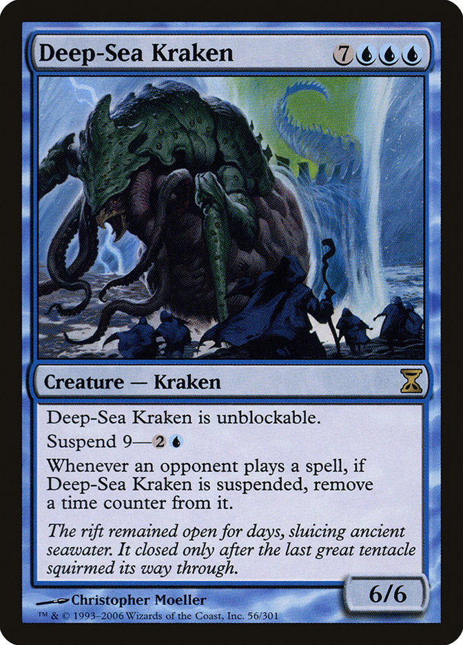 Deep-Sea Kraken [Time Spiral] | Card Merchant Takapuna