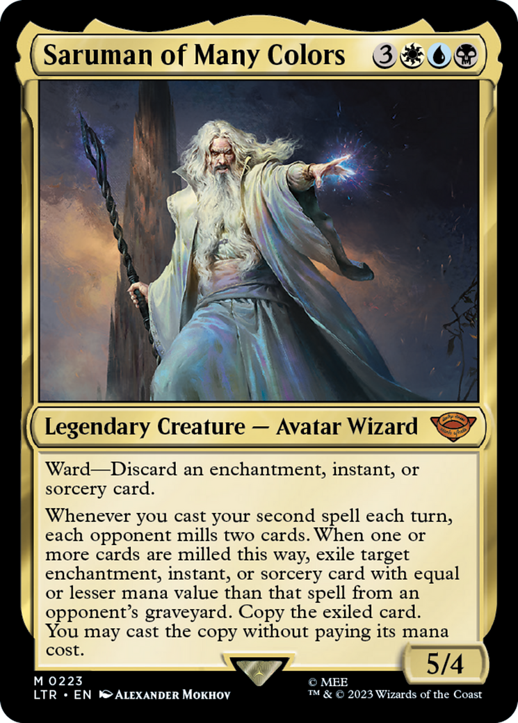 Saruman of Many Colors [The Lord of the Rings: Tales of Middle-Earth] | Card Merchant Takapuna