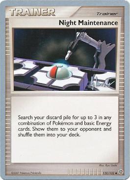 Night Maintenance (120/132) (Empotech - Dylan Lefavour) [World Championships 2008] | Card Merchant Takapuna