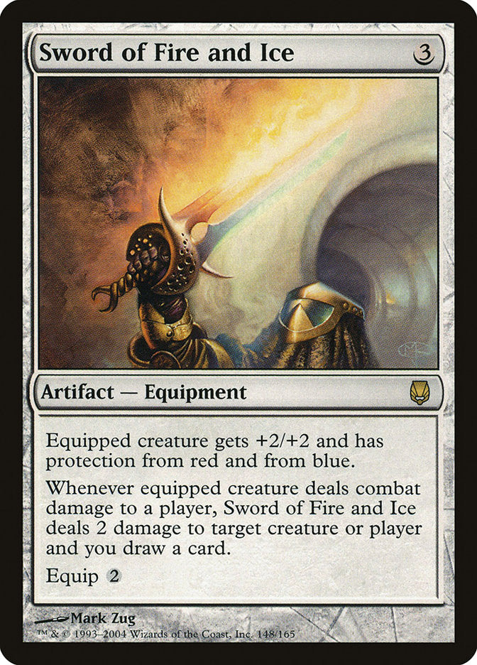 Sword of Fire and Ice [Darksteel] | Card Merchant Takapuna