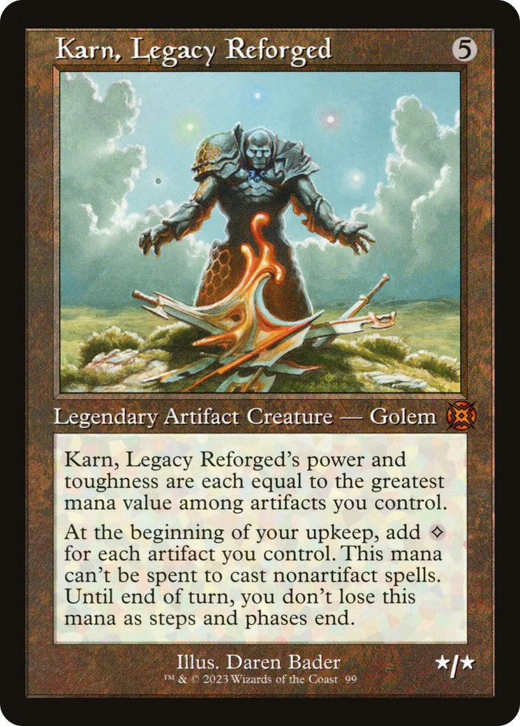 Karn, Legacy Reforged (Retro) [March of the Machine: The Aftermath] | Card Merchant Takapuna