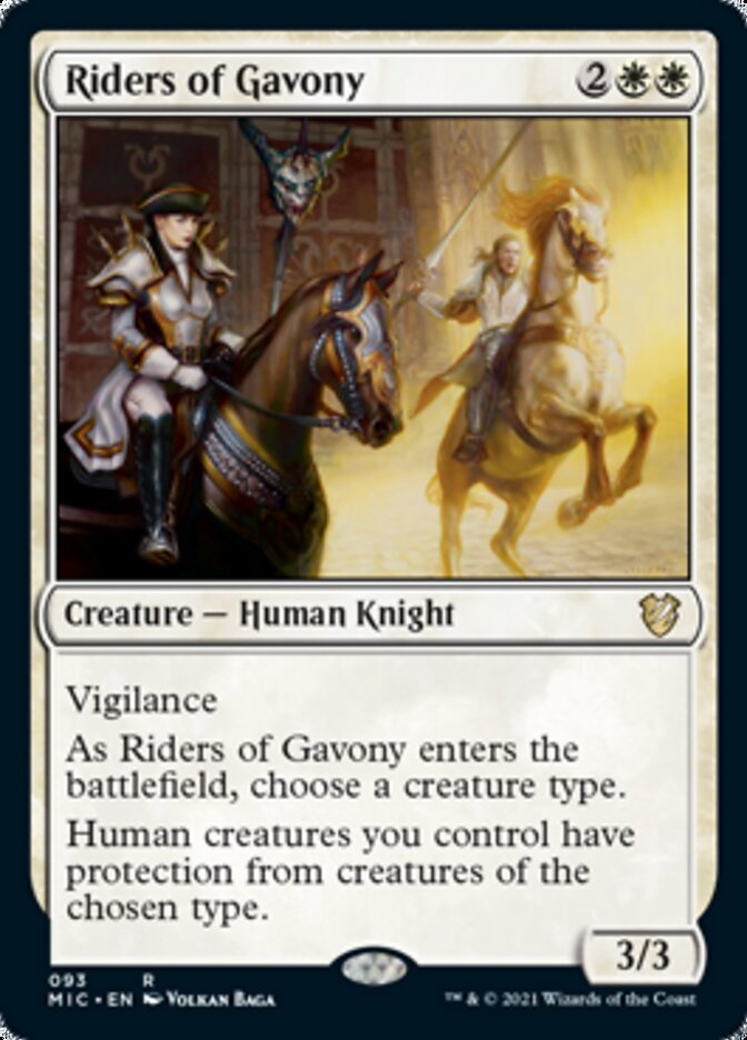 Riders of Gavony [Innistrad: Midnight Hunt Commander] | Card Merchant Takapuna
